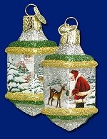 Santa with Reindeer